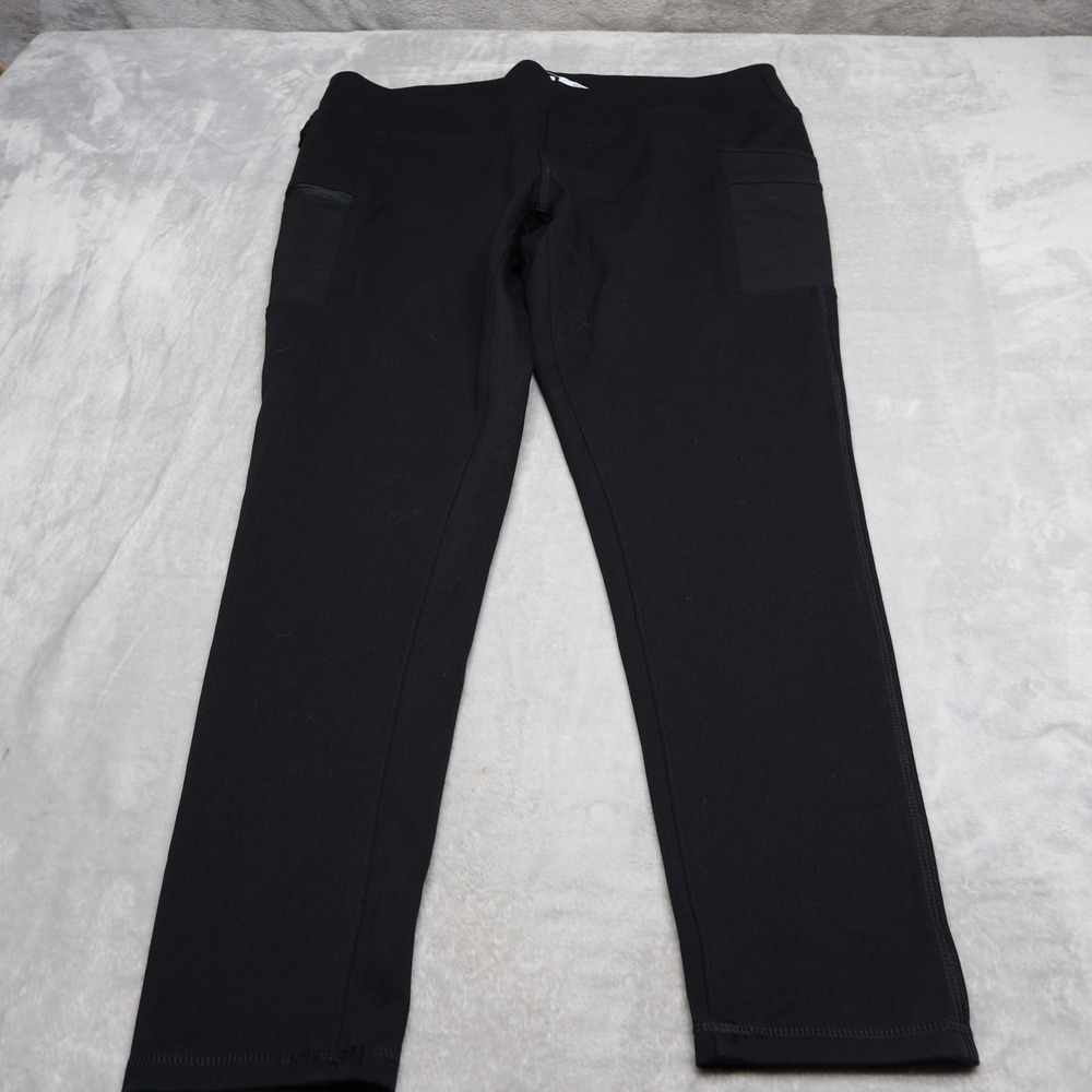 Carhartt Leggings Womens Large 12-14 Black Force Fitted Light Utility BN3609 NEW